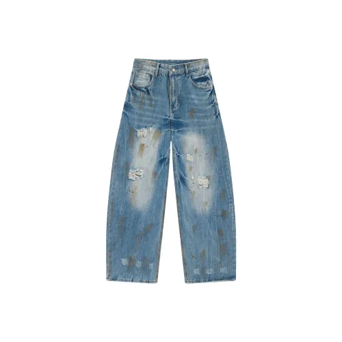 GALAXY FAIRY Синие Унисекс Джинсы