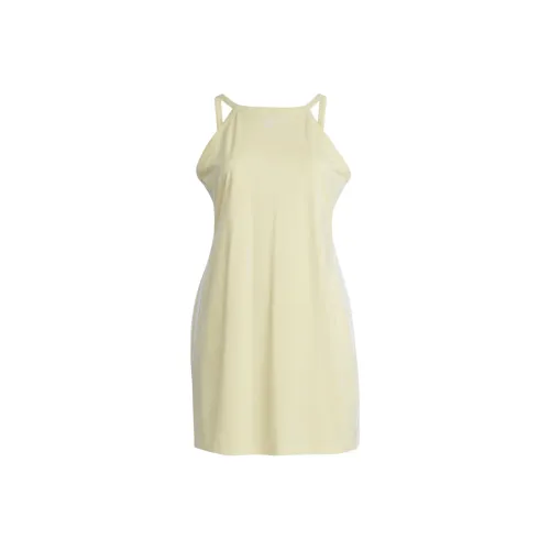 Adidas Originals Slip Платье Женское Желтое