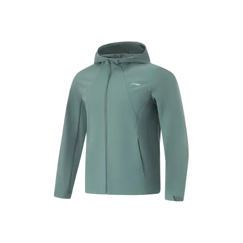 LINING Sports Trend Series Куртки и Пальто Мужской Mountain Green