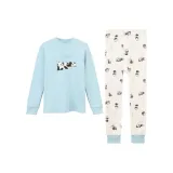 2263 Светло-облачно-белый + Солнечный горный синий