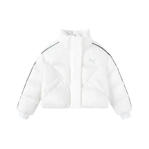 PUMA Пуховик T7 PAG SHORTCUT Пуховые куртки Натуральный белый Для детей 3-7 лет