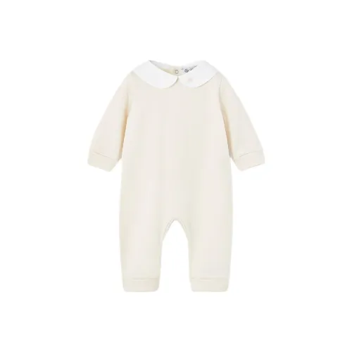 Loro Piana Комбинезоны и кразлы SS25 Бежево-розовый для младенцев и малышей