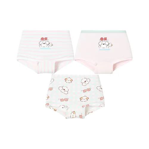 JIUSUIBAN x miiiiichan Нижнее белье 3 шт для детей 3-7 лет