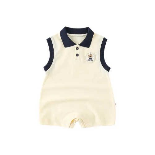 XiaoJinBu Комбинезон Ecru для младенцев и малышей