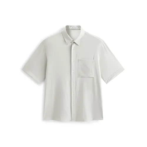 PEACEBIRD MEN Зимний Белый 1 Мужская Рубашка