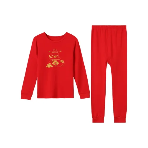 Red Bean Набор нижнего белья Красный Китай Подростки