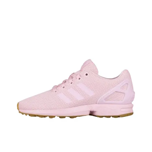 Adidas ZX Flu Slip Resistant Abrasion Resistant Низкий Топ Детские Лайфстайл Кроссовки Розовый Подростки