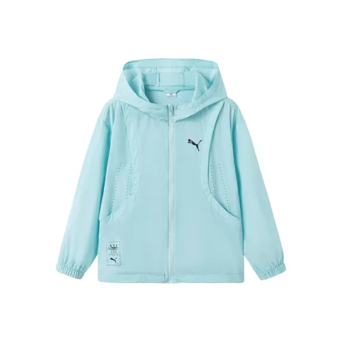 PUMA Детский топ PERFORMANCECLASSICS Розовый Зеленый 40301 Для детей 3-7 лет