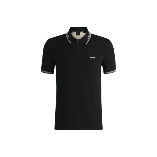 Hugo Boss Поло Мужское Черное