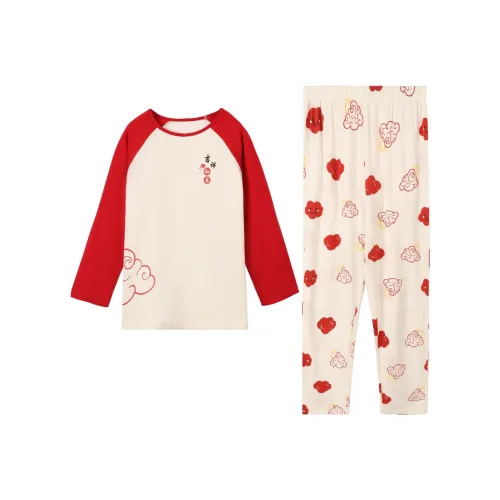 Red Bean Домашняя одежда Светло-облачно-белый Подростки