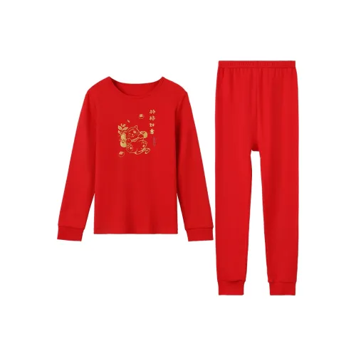 Red Bean Набор нижнего белья Красный Китай Подростки