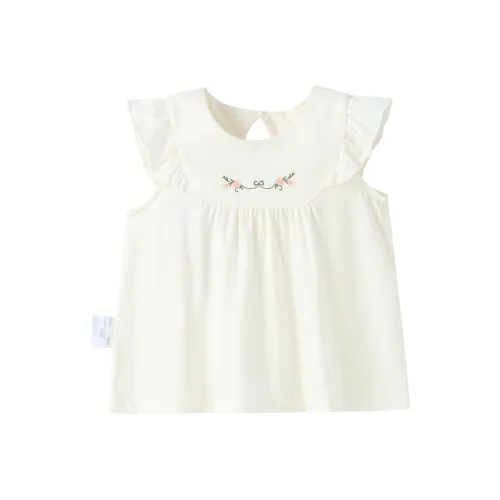 Annil SS25 Пэчворк Рубашка Лето Младенец и Малыш