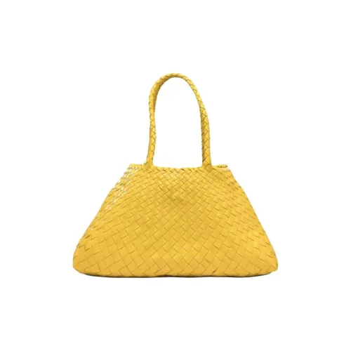 Dragon Diffusion Кожа Тоут Сумка Сумка для покупок Сумка на плечо Женская Желтая