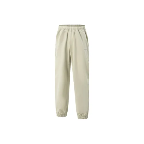 LINING YOUNG Спортивные брюки Комплексное физическое развитие Ma Серо-зеленый Детский