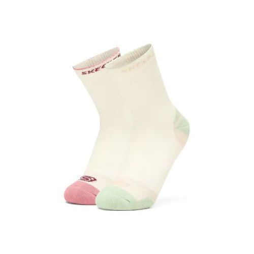 Skechers Носки 2 шт Светло-розовый Светло-зеленый для детей 3-7 лет