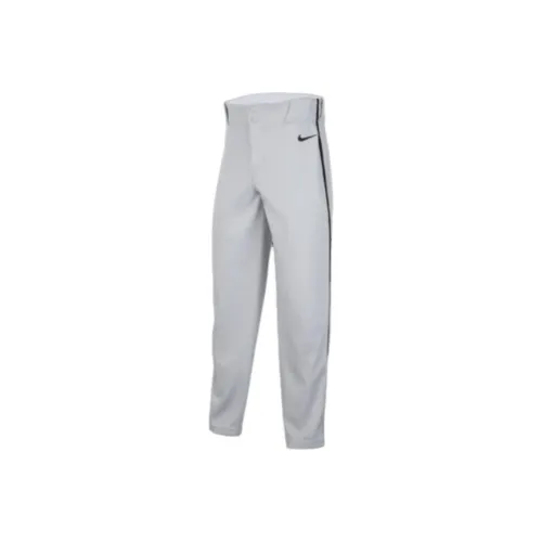 Nike Брюки Детская одежда Piped Баскетбол Брюки Серый Детский