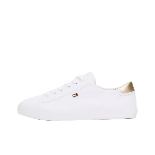 Tommy Hilfiger Low-Top Canvas Shoes White Women's