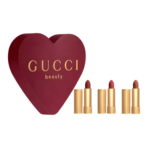 GUCCI Golden Tube Velvet Matte Lipstick Подарочная коробка Matte Легко смешивается Финиш с эффектом "Точно подходящий"
