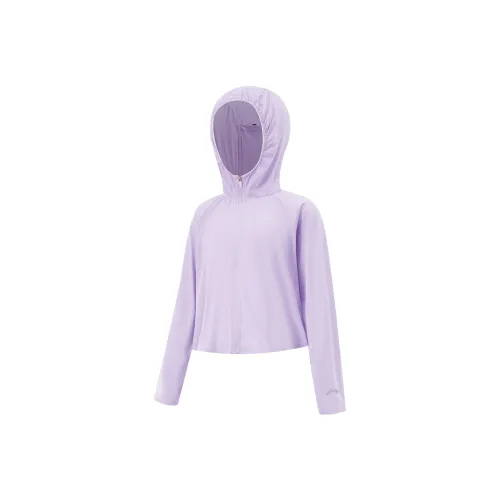 LINING YOUNG Туристическая одежда Comprehensive physical fitness SS25 Сиреневый Children Возраст 3-7 лет