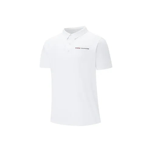 XTEP Pearl White Men's Polo