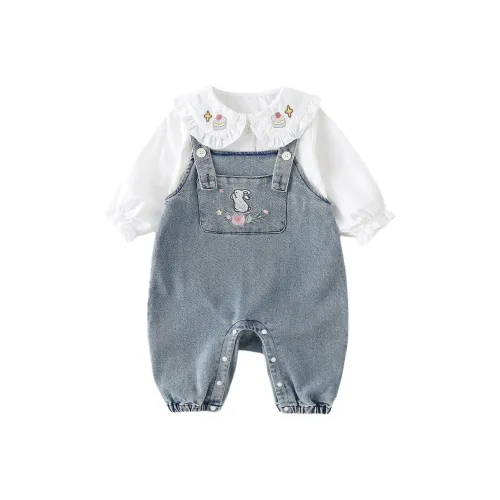 XiaoJinBu Повседневная спортивная одежда синий для малышей и детей дошкольного возраста