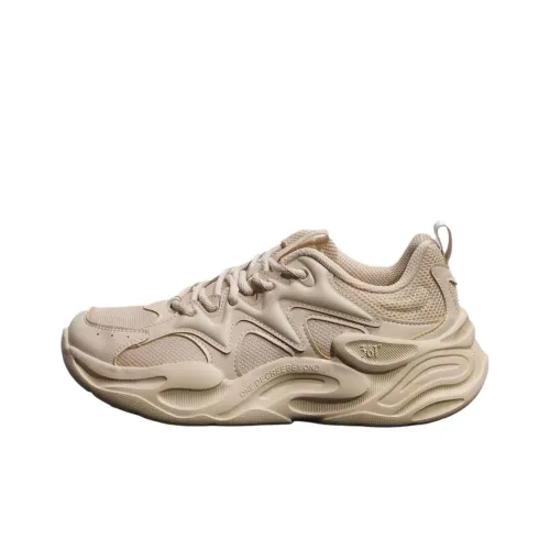 361° Устойчивый к истиранию низ низ низ топ повседневная беговая обувь мужская абрикосово-чайный коричневый