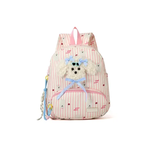 WXRX Нейлоновый рюкзак для женщин розовый светло-желтый