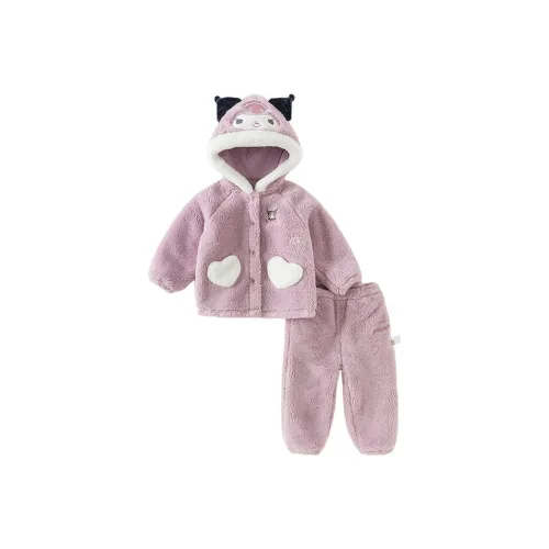 DAVE BELLA x SANLIOUKULUOMI Домашняя одежда Серый Фиолетовый Дети Возраст 3-7 лет