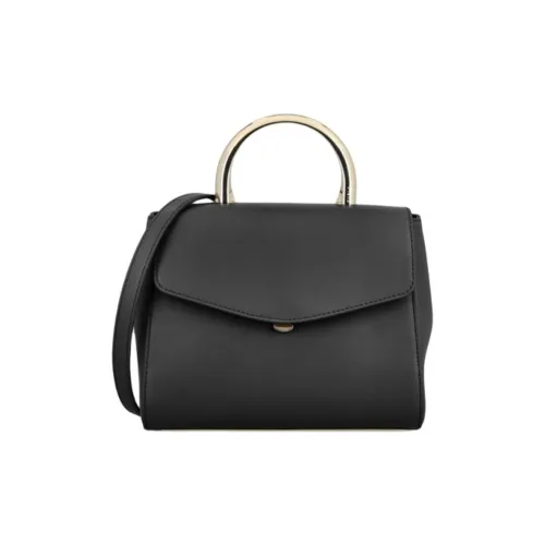 Furla Sydney Телячья кожа Сумка через плечо Мини Женская Черная