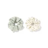 Зеленая резинка для волос