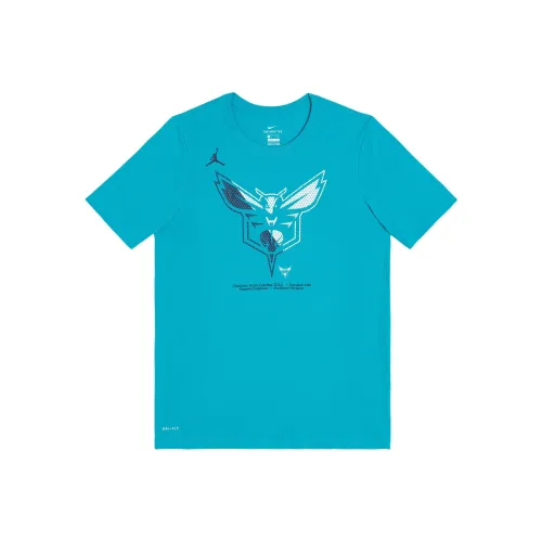 Nike x NBA Charlotte Hornets Dri Fit T-Shirt SS25 Blue