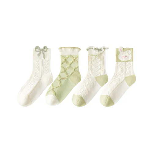 Deesha носки 4 штуки смешанные цвета детские