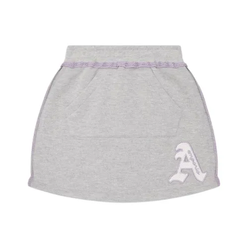 EMPORIO ARMANI Юбка Серого цвета для девочки