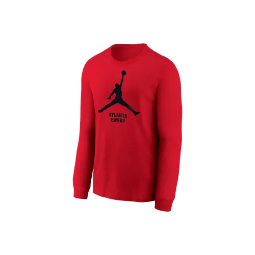 Джордан Atlanta Hawks Jordan NBA T-Shirt Красная Подростки