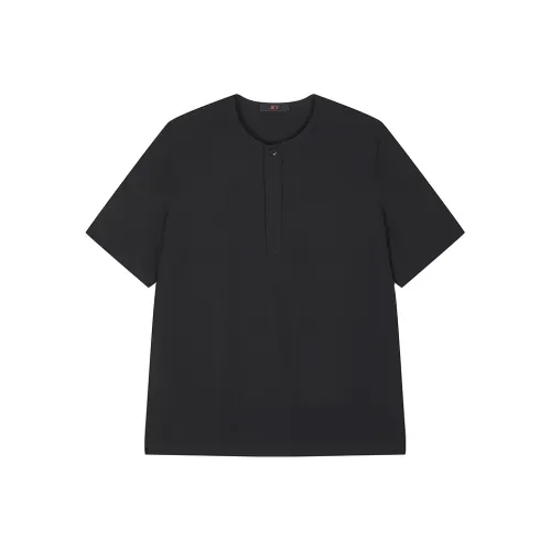 CROQUIS Черная нить T-рубашка Мужская