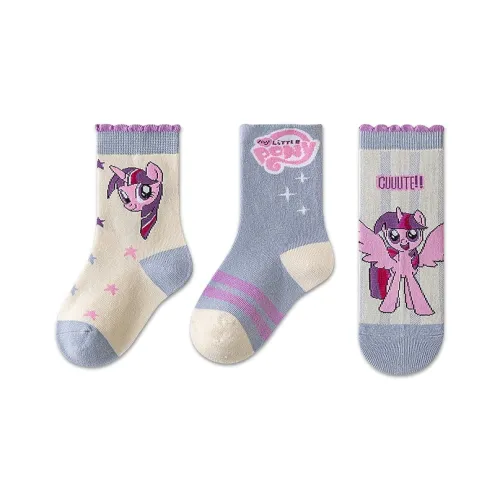MY LITTLE PONY Носки 3 упаковки смешанные цвета для детей