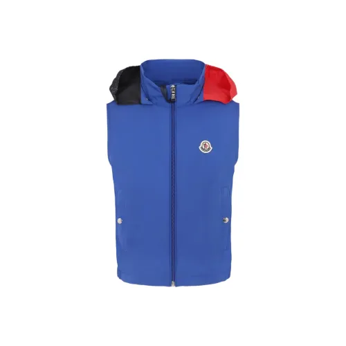 Moncler Королевский синий Kids Жилеты