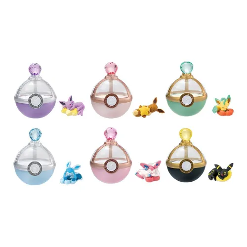 RE MENT Eevee Покемон Family Dreamy Elf Ball 2 сюрприз-бокса целая коробка 6 шт