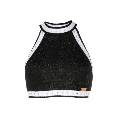 BALMAIN Черные Женские Майки