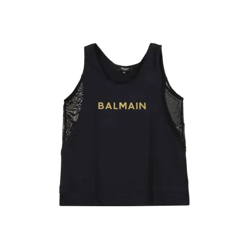 BALMAIN Черный Kids Жилет/Слинг