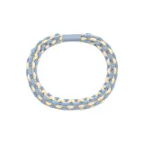 Конфетный цвет Twisted Fried Dough Резинка для волос 1 пара (синяя)