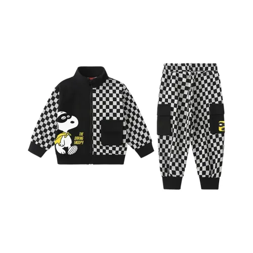 SNOOPY Повседневная спортивная одежда Черный для детей 3-7 лет