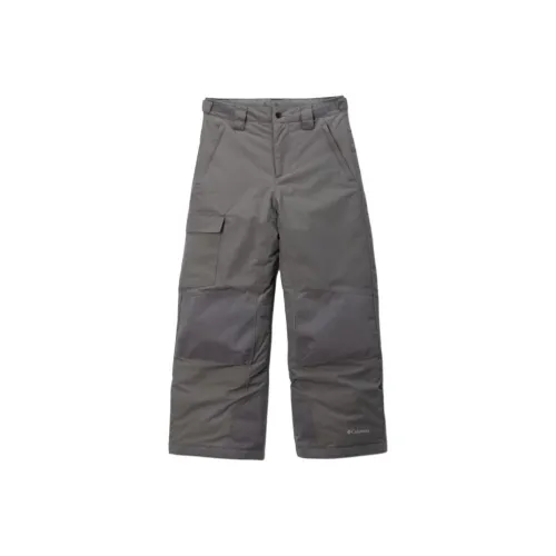 Columbia Bugaboot 3 Умеренный Брюки Осенние и Зимние Подростки Городской Серый