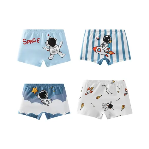 QQDuck Нижнее белье 4 штуки для подростков