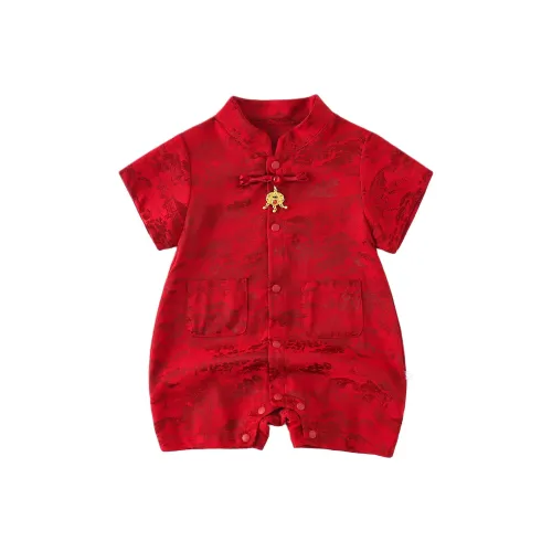 XiaoJinBu Комбинезон Бордовый Infant и Toddler