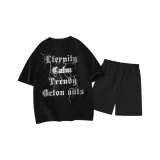 Чёрный топ, чёрный низ