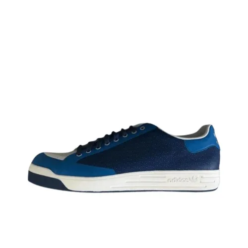 Adidas Originals Rod Laver Slip Resistant Abrasion Resistant Low Top Скейтборд Кроссовки Унисекс Синий