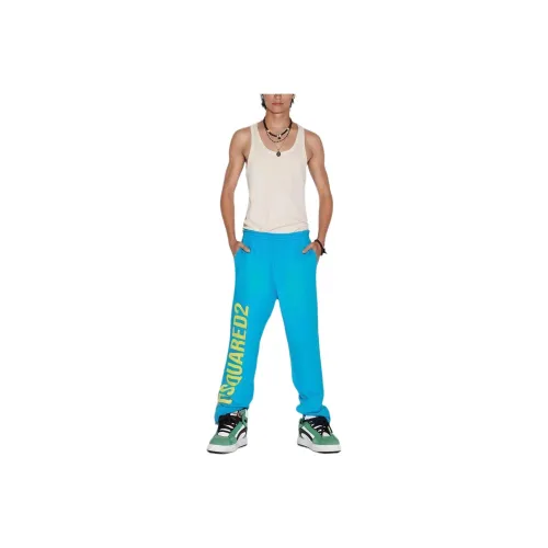 DSQUARED 2 Спортивный зал Брюки Спортивные брюки Мужские Светло-синие
