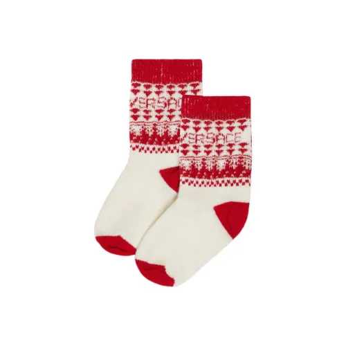 VERSACE Fair Isle носки 1 упаковка белый детский