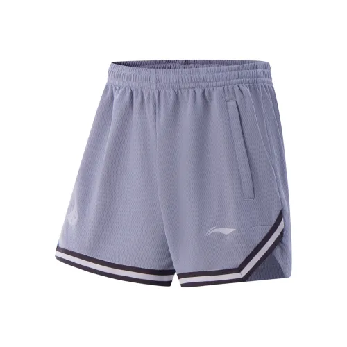 LINING Basketball Collection Спортивные шорты Мужские Misty Серый Фиолетовый